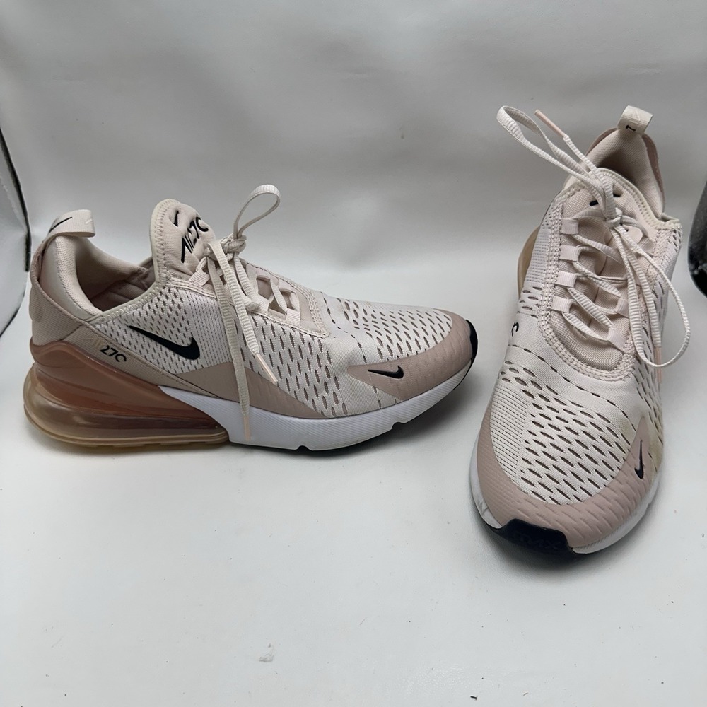 Womens NIKE AIR MAX 270 PINK-BLACK Size 11 AH6789-604 Shoes - Picture 1 of 10